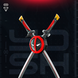 Holder-2.png Ficheiro STL da impressora 3D Katana de Deadpool Rivals