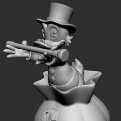 13.png Scrooge McDuck - 3D printing model 3D print model