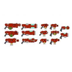 assorted-firearms-colours.jpg Free STL file 28mm/32mm scaled firearms・3D printer model to download