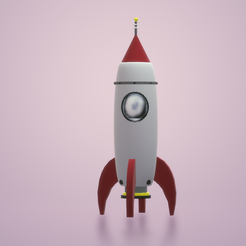 rocket1.png 3D-Datei Rocket・Design für 3D-Drucker zum herunterladen
