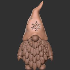 gnome-1.jpg OBJ file Christmas gnome・3D printer design to download