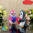 Penguin-holding-heart-valentine-gif.jpg Cute Penguin Holding Heart - Knit Style 3D Model ❤️🐧