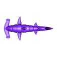 01_Hammerhead-New v1.stl Flexi Hammerhead Shark Set – Articulated Ocean Animal STL