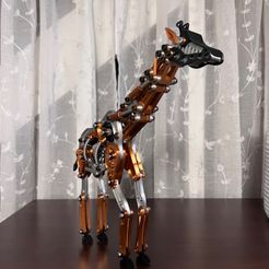 Steampunk Giraffe (sans support)