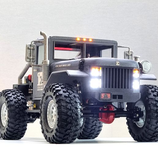 ESC-6x6-MK1-ST_05.jpg ESC 6x6 MK1 "Six Claw 6x6" _1/10 RC Body and Chassis