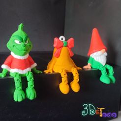 sino de natal articulado – decoração de casa ou árvore – com som – sem necessidade de colchetes