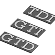 tdi_gti_gtd.png Golf TDI, GTD, GTI logo