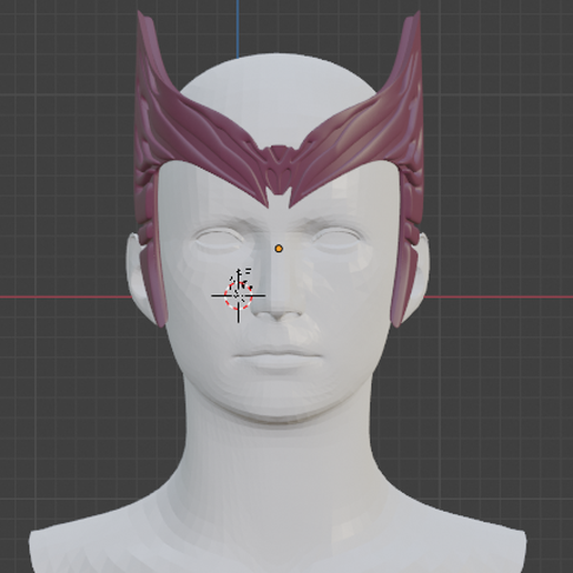 Stl File Wanda Maximoff Crown Scarlet Witch Delux For Cosplay・3d Print Design To Download・cults 