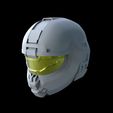 H_Brawler.3405.jpg Halo Infinite Brawler Wearable Helmet for 3D Printing