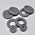 Willys_Jeep_Rim_Tires_1.jpg 1/35 Scale WW2 SAS Willys Jeep Tires and Rims