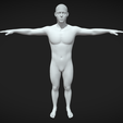 1.png Male Body Base in T-Pose