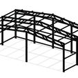 157612188_794697691147945_4080021152249714174_n.jpg Steel Shed Frame Resin - STL File for Scale Models and Dioramas