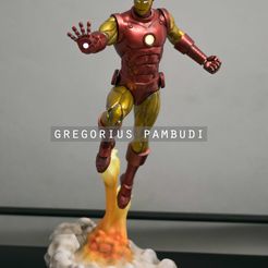 DSC_0371.jpg 3D-Datei Iron Man Fan Art Statue 3d Druckbar・Modell für 3D-Drucker zum Herunterladen