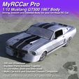 MRCC_Mustie_MAIN_2048x2048_C3Db.jpg Fichier 3D MyRCCar Mustang GT500 1967 1/10 On-Road RC car body・Plan pour imprimante 3D à télécharger