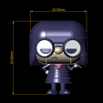 DIMENSION.png Edna e-Mode CHARACTER TOY 3D PRINTABLE MODEL