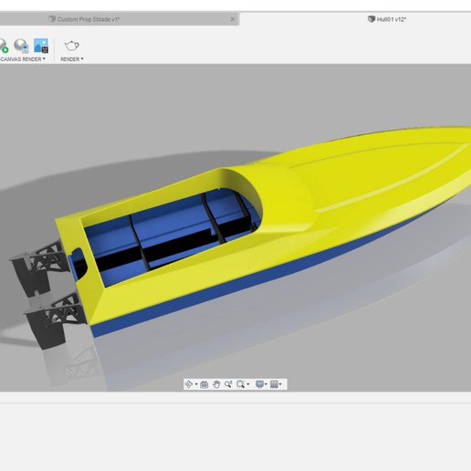 Rc sailboat hull discount