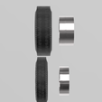 4.png Front and Rear Centerline Auto Drag Wheel for scale autos and dioramas in 1/24 scale