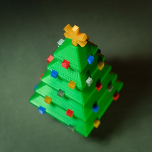 DSC03787.jpg Download free STL file Geometric Christmas Tree • 3D printing model, RodMuzac
