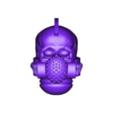 head 24 - face mask - mowhawk.stl Головы черепов
