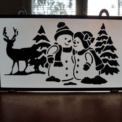 20181124_160751.jpg Archivo STL pintando un muñeco de nieve enamorado・Plan para descargar y imprimir en 3D