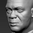 20.jpg Samuel L Jackson bust ready for full color 3D printing