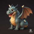 3.jpg 🔥🐉 Pixar-Style Dragon Duo – 3D Print Models