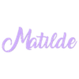 Matilde.stl Matilde