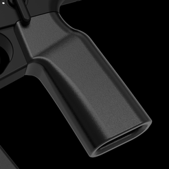 ed7b068ff03e4c34bb54d331c0ceaa2e.png Archivo 3D Grip Spooky Scary (AR-15)・Modelo para descargar e imprimir en 3D