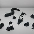 IMG_2810.jpg articulated and modular scaly dragon / without stand / STL