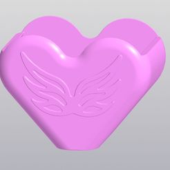 1.jpg Heart with wings Holder for small things