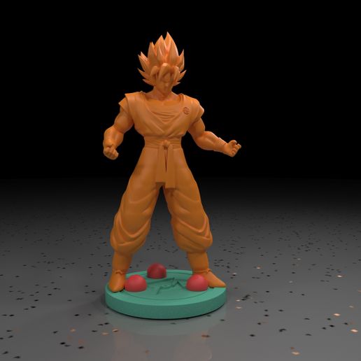 Goku (Super Saiyan) 3D model