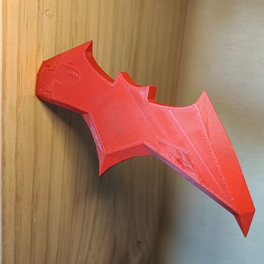 🎩 Batman Batarang Hat Hook -・Free STL File for 3D printing・Cults