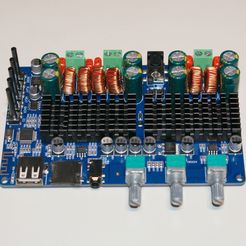 Board.jpg Fichier STL Boitier pour amplificateur Sanwu SW-HF41・Objet imprimable en 3D à télécharger, requiem