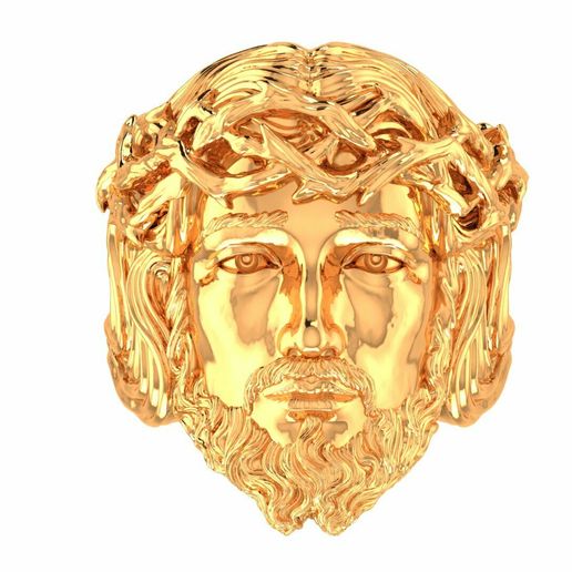 J1.jpg JESUS CHRIST RING, ANE,L FACE DE JESUS CRISTO