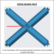 Xbeams2.png TRANSFORMER DISPLAY SYSTEM CROSS BEAM PACK