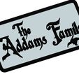 assembly11.jpg STL file Letters and Numbers The Addams Family Letters and Numbers | Logo・Template to download and 3D print