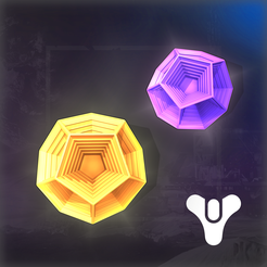 Destiny_Engram_1_Jhonnyart.png Файл STL DESTINY ENGRAM・Дизайн 3D-печати для загрузки3D