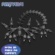 aa aC fy It) td STL file Vector Dragon Print In Pace No Support・Design to download and 3D print, Printverse