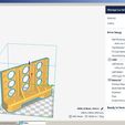 Bracket_in_Cura.jpg Cheapus Maximus - Printed bed extension for the Monoprice Select Mini (MPSM)