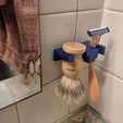 IMG_20190324_104320.jpg Shaving Brush Razor and Soap Holder