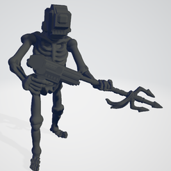Necron-Warrior-Proxy.png Free STL file Necron Warrior Proxy・3D printable model to download