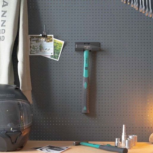 Large Engineers Hammer Holder 500g 029 I for screws or peg board - 3D model önizlemesi