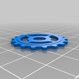 Cogs_8.png Cogs, Gears and Sprockets Group 1 [21 different styles and sizes] for Crafting Steampunk ,Mechanical, War Game theme terrain