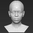 1.jpg Michelle Obama bust 3D printing ready stl obj formats