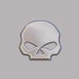 Media-Calavera1.png Metal Skull - Skull Key Ring