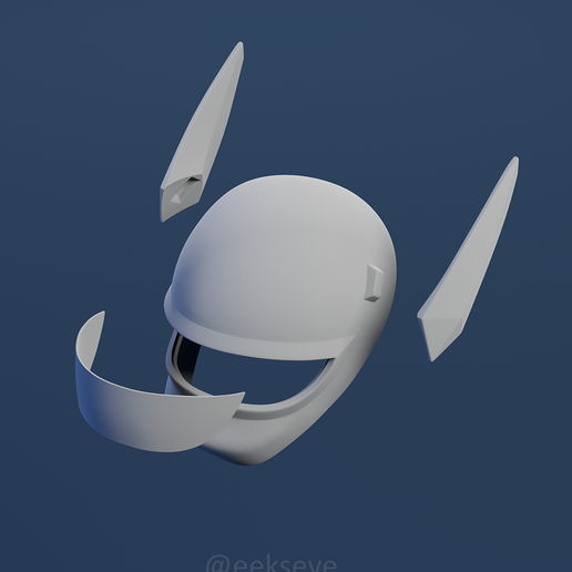 3D file CRO inspired Future mask 🔮 ・3D printing idea to download・Cults