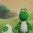 Yoshi-Render.jpg Yoshi and Yoshi Egg