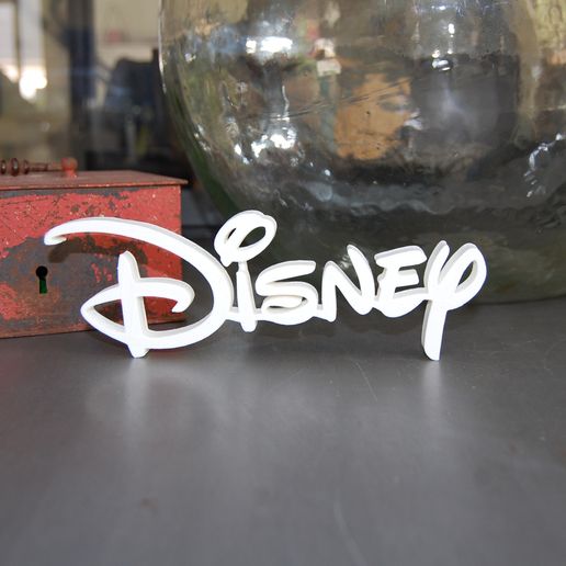 LOGO DISNEY 3D model