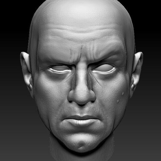 DRACULA - BELA LUGOSI - HAIRLESS HEAD - PRINTABLE