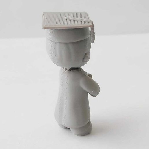 Graduate Boy9.jpeg 3D file Graduate Boy - Graduation gift・3D printer design to download, Usagipan3DStudios